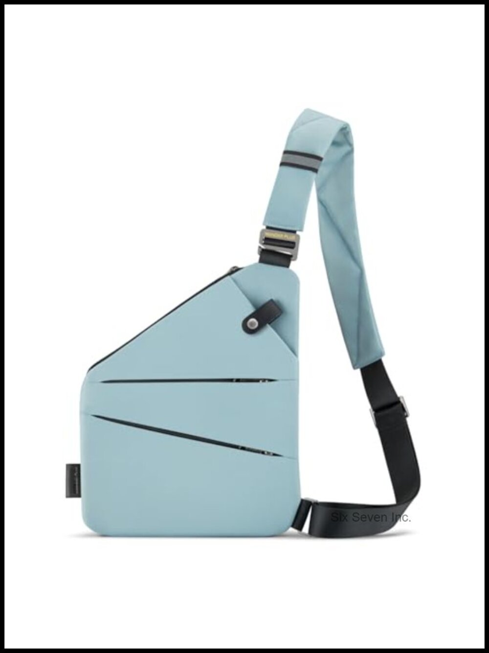 Anti Theft Crossbody Bag Waterproof Multi-Pocket Travel Sling Unisex